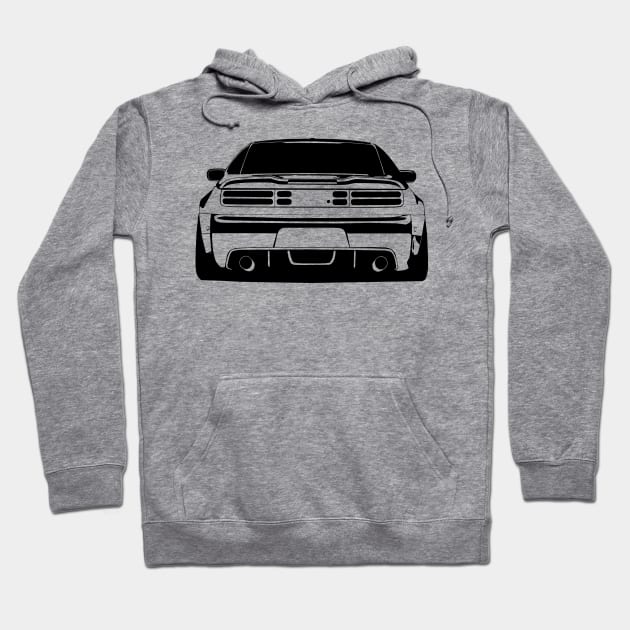 Background Nissan 300ZX 1990-2003 Hoodie by Rebellion Store